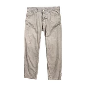 Hugo Boss Pants Mens 34 Overcast Mid Rise Straight Leg Classic 5 Pocket Chino